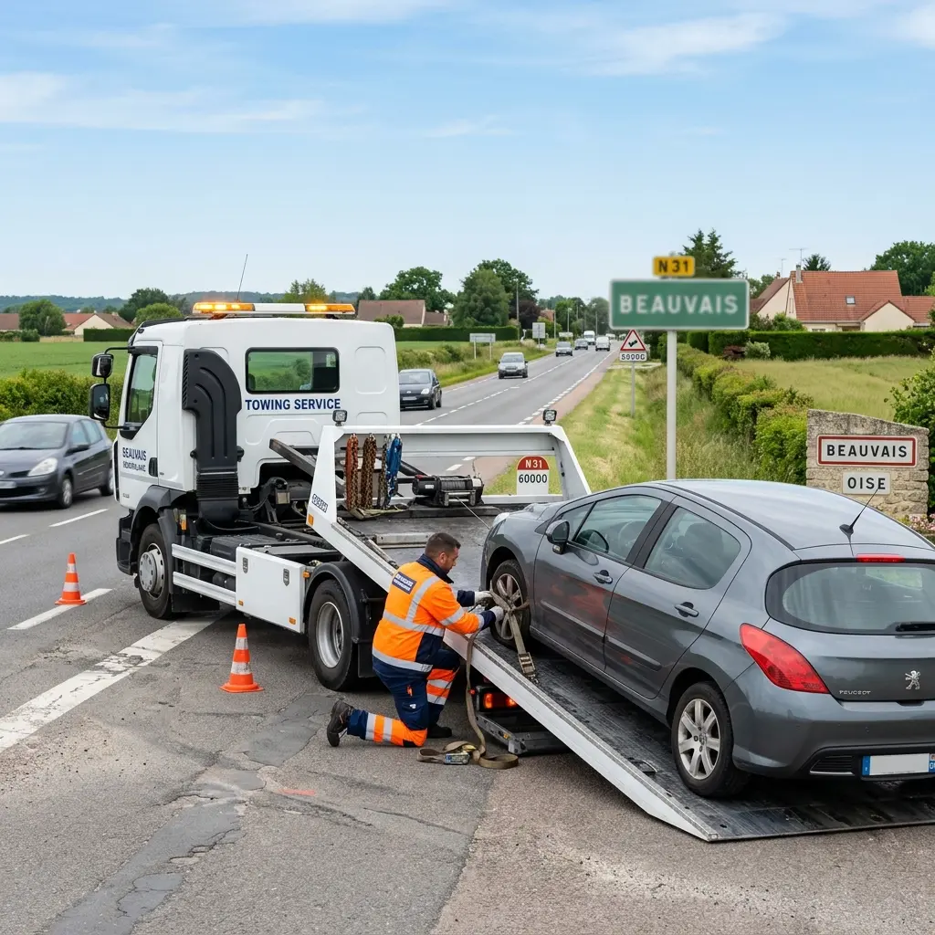 Besoin d'un remorquage voiture rapide à Beauvais ?