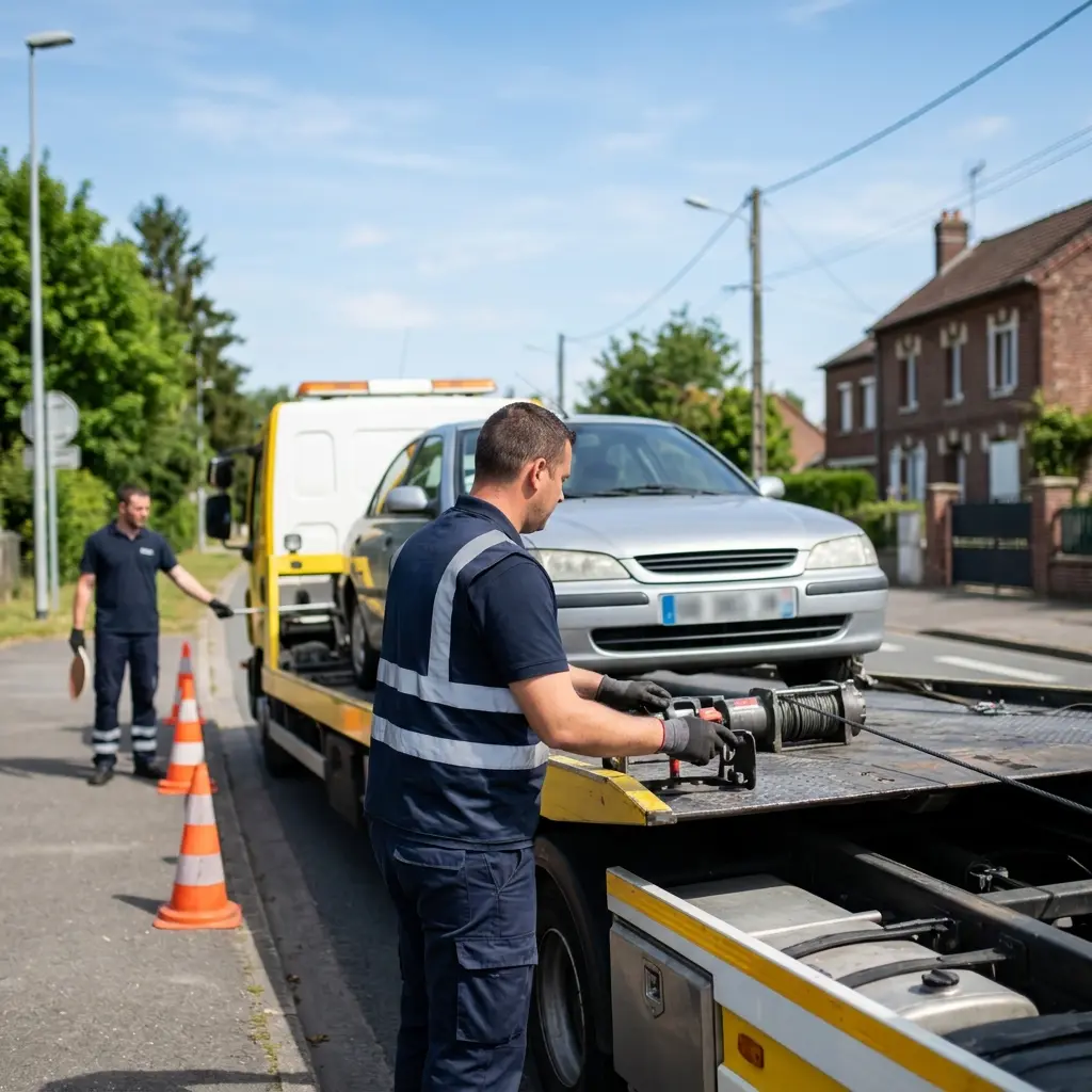 Remorquage voiture Thourotte (60150)