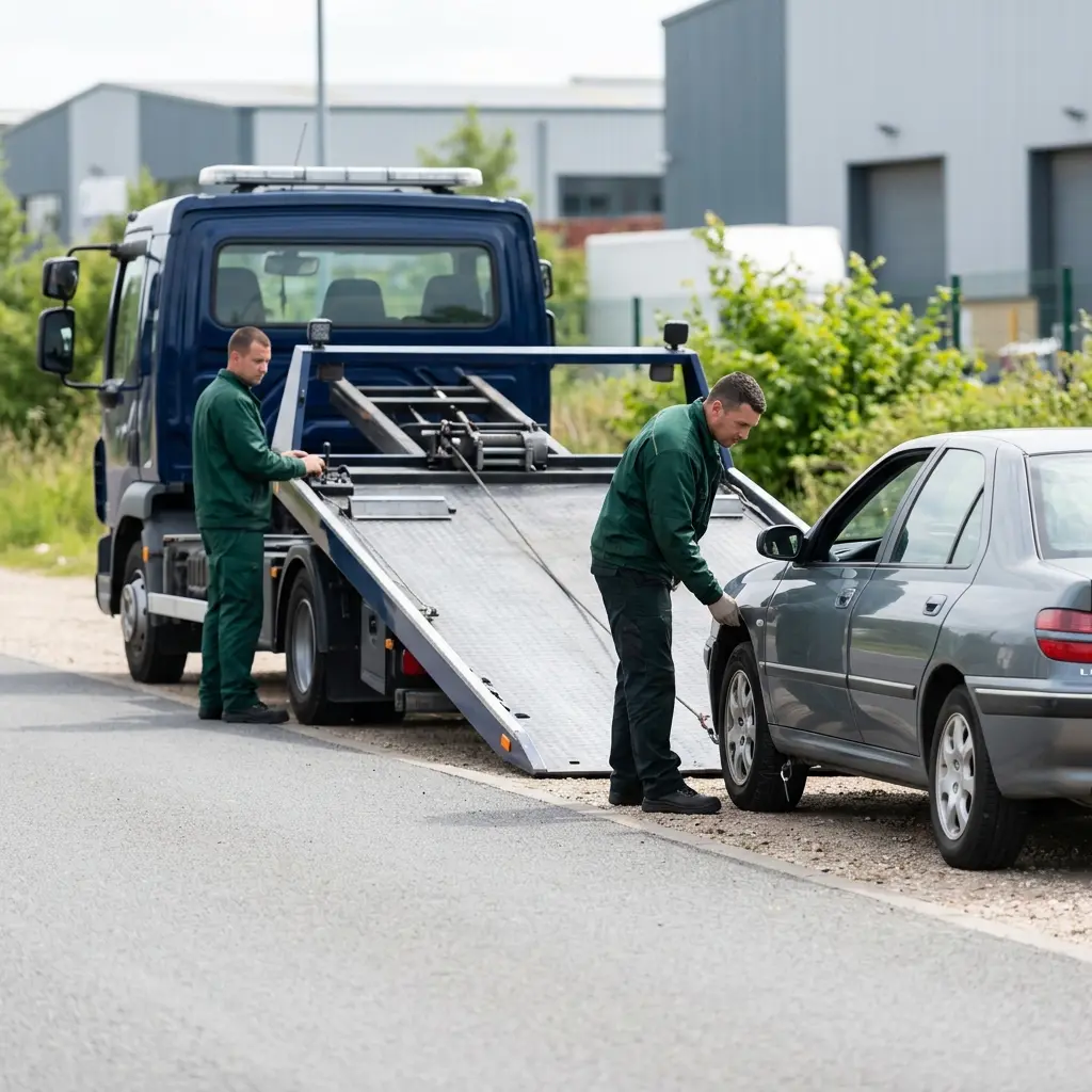 Comment se déroule le remorquage voiture à Montataire ?