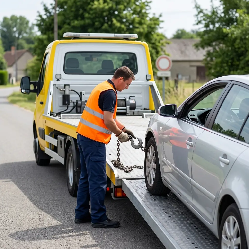Comment se déroule le remorquage voiture à Ribécourt-Dreslincourt ?