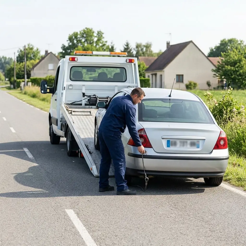 Remorquage voiture Ribécourt-Dreslincourt (60170)