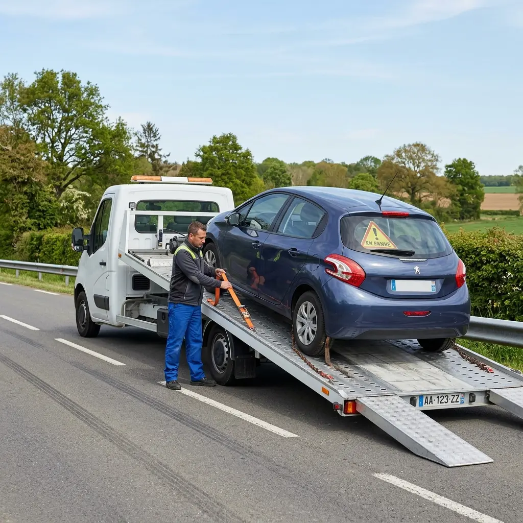 Comment réagir efficacement en attendant le remorquage à Monchy-Saint-Éloi