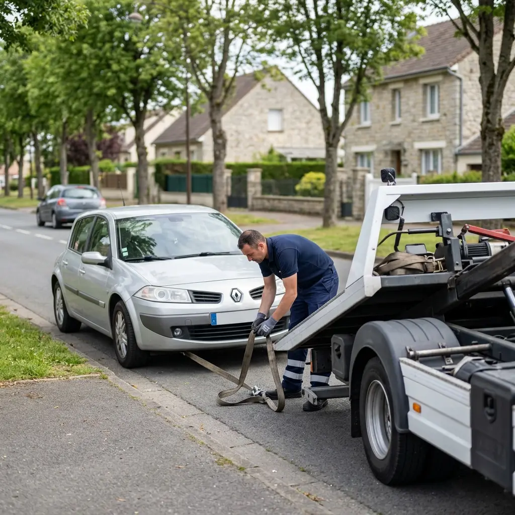 Remorquage voiture Monchy-Saint-Éloi (60290)