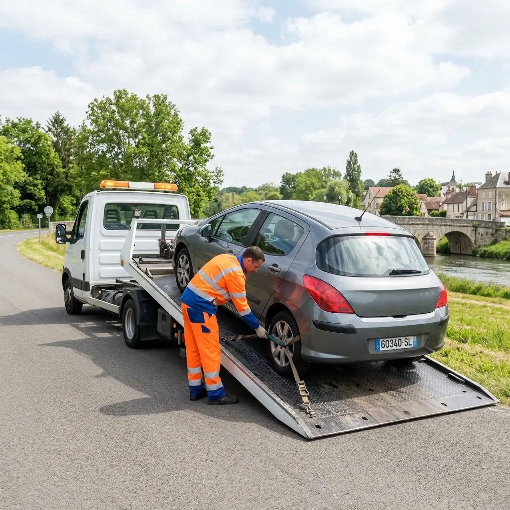 Remorquage voiture Saint-Leu-d'Esserent (60340)