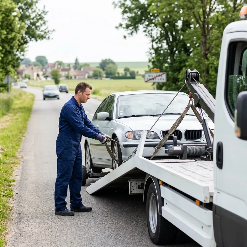 Remorquage voiture Villers-sous-Saint-Leu (60340)