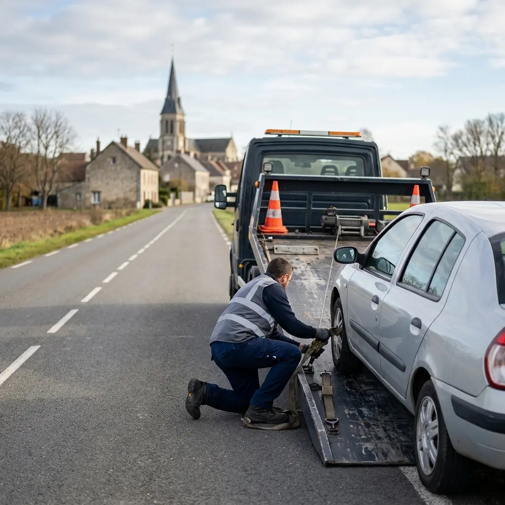 Remorquage voiture Verberie (60410)