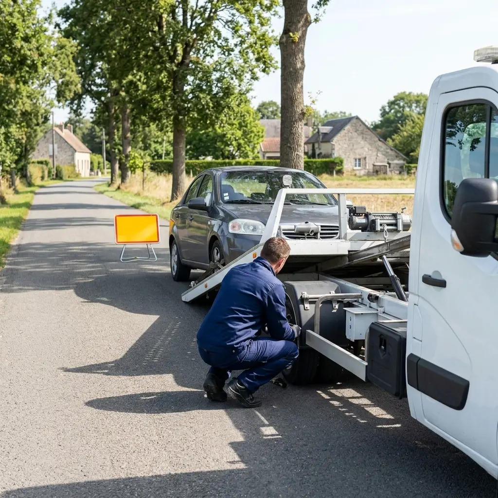 Que faire en attendant l'arrivée de la dépanneuse à Neuilly-en-Thelle ?