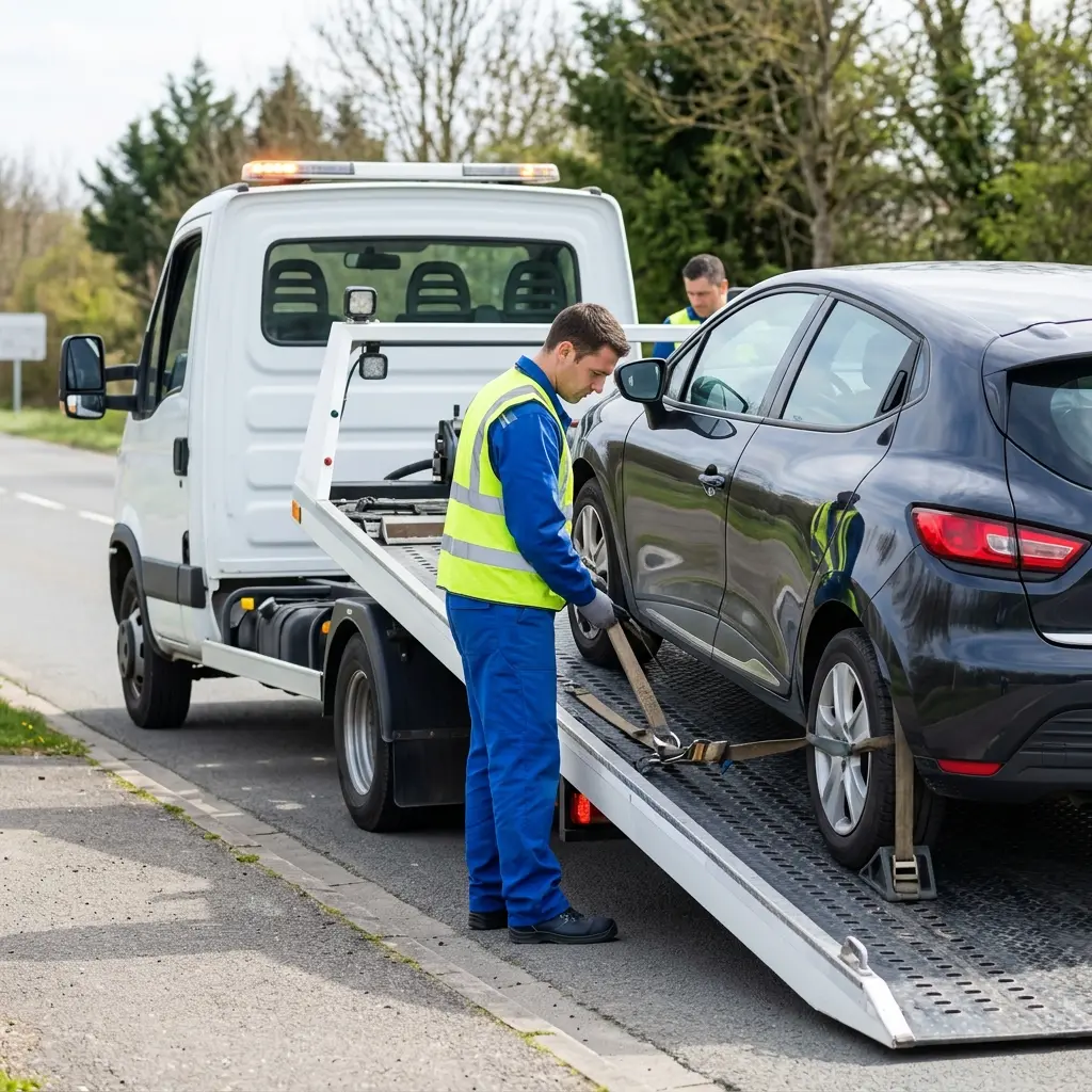 Les bons gestes en attendant l'arrivée de la dépanneuse