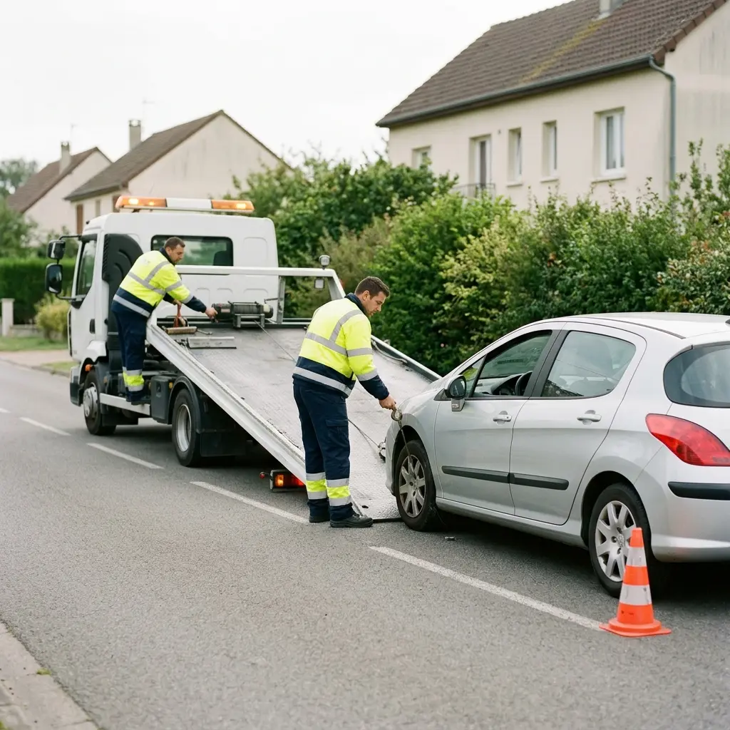 Remorquage voiture Brenouille (60870)