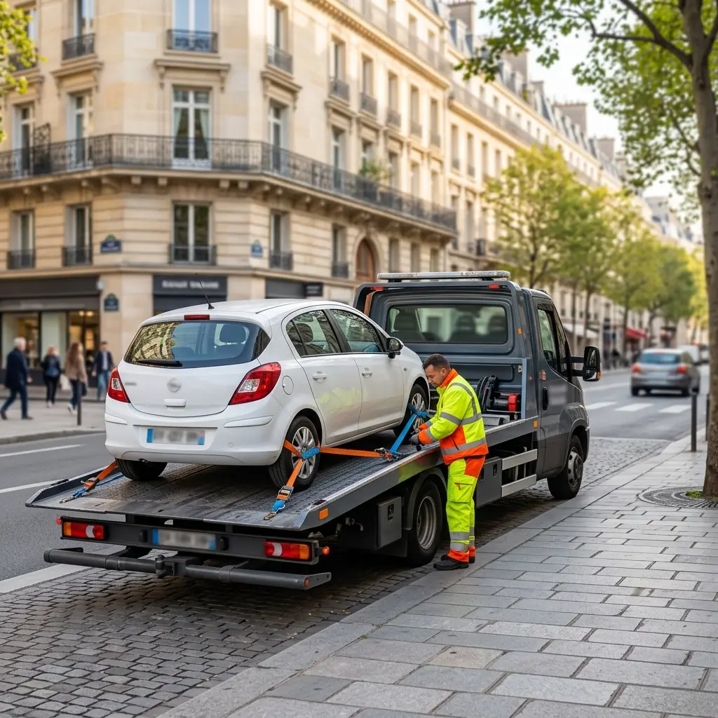 Remorquage voiture Paris 1 (75001)