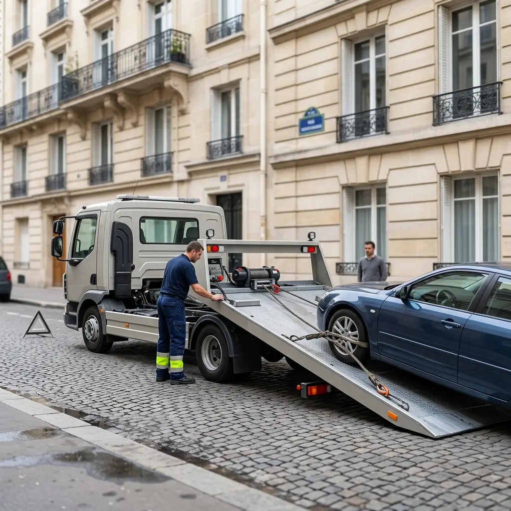 Remorquage voiture Paris 2 (75002)