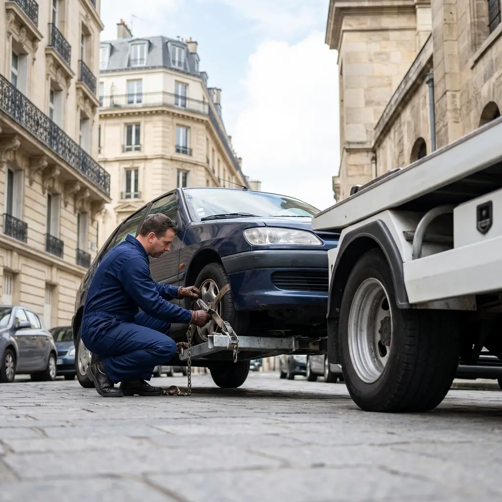 Besoin d'un remorquage voiture rapide à Paris 5e ?