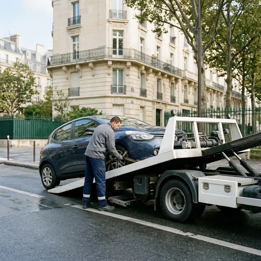 Notre méthode de remorquage en 6e arrondissement