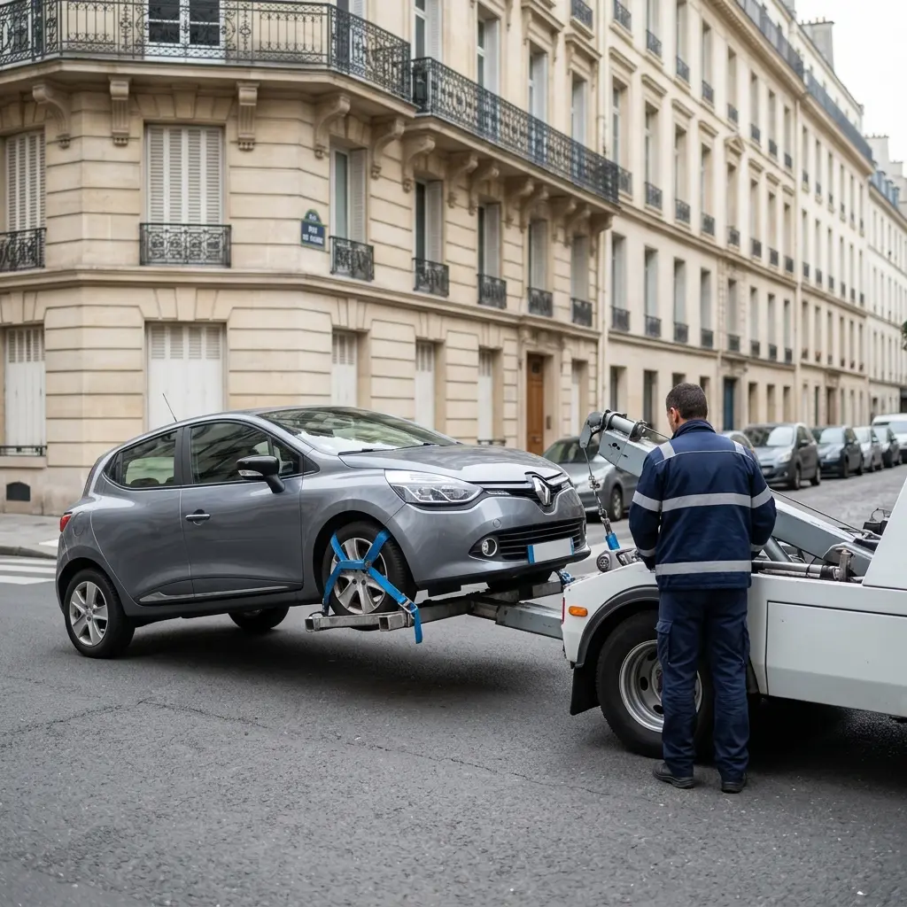 Comment se déroule l’intervention de remorquage à Paris 6 ?