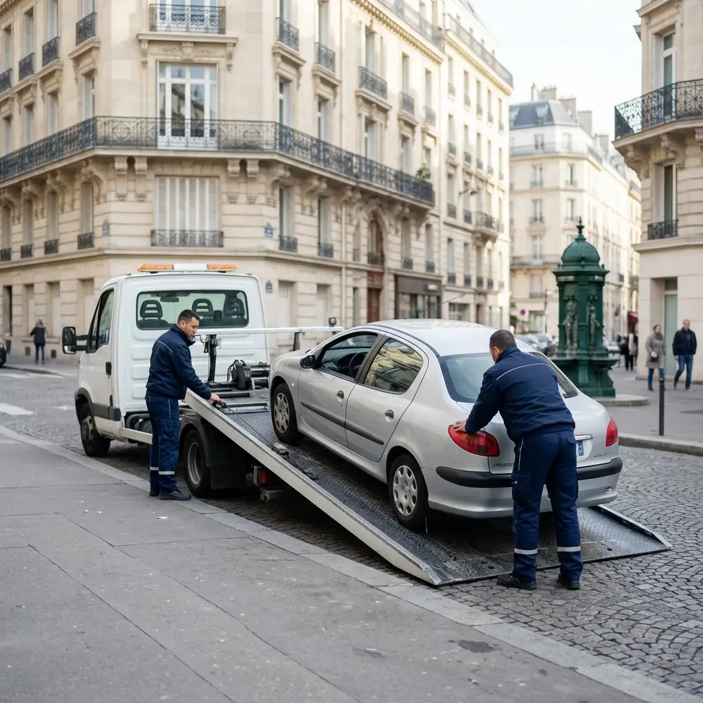 Remorquage voiture Paris 16 (75016)