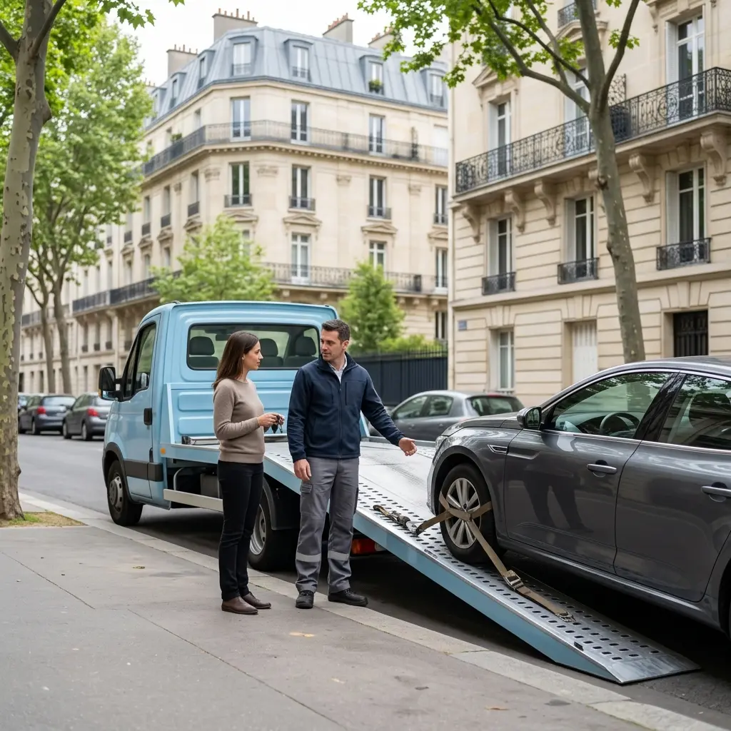 Remorquage voiture Paris 17 (75017)