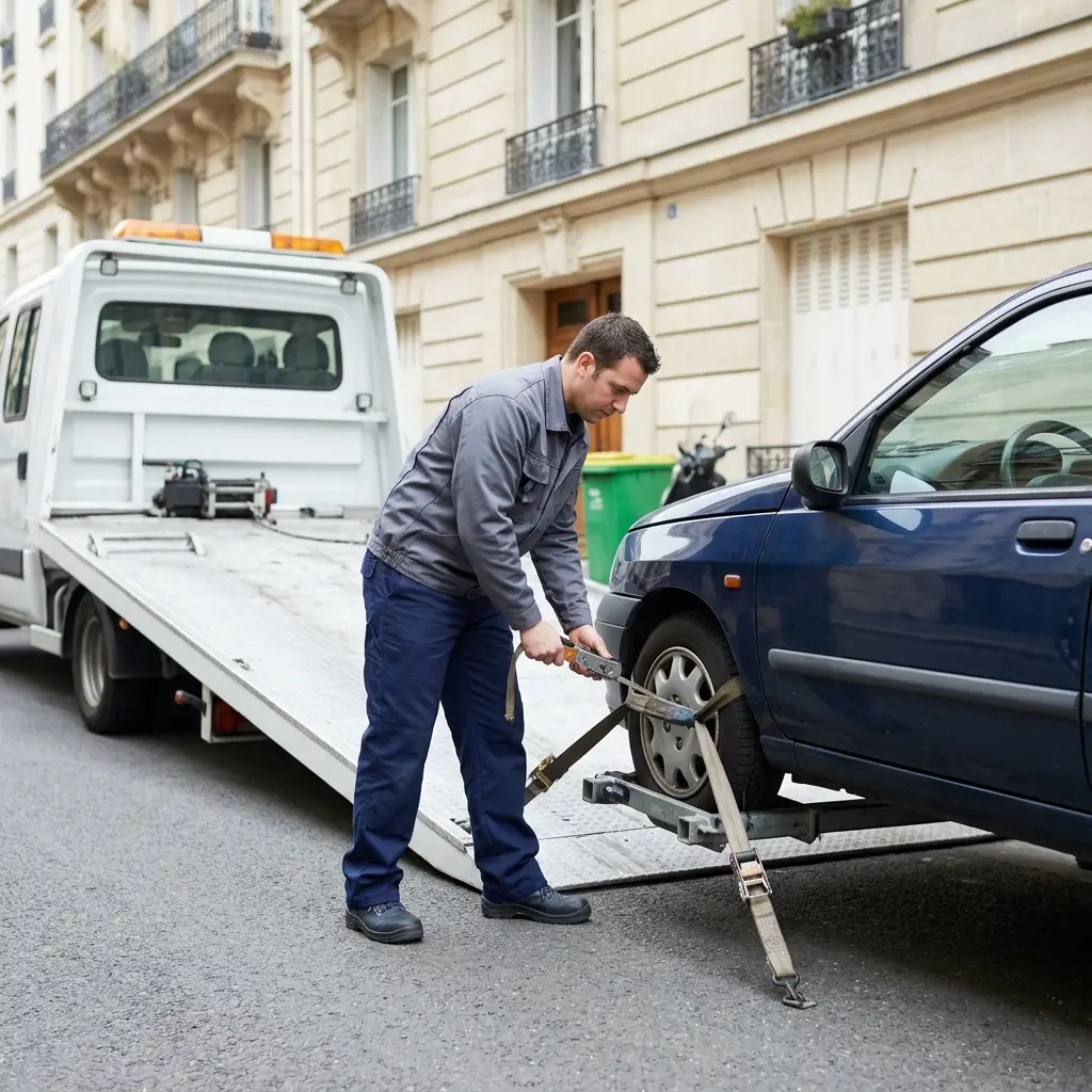 Remorquage voiture Paris 19 (75019)