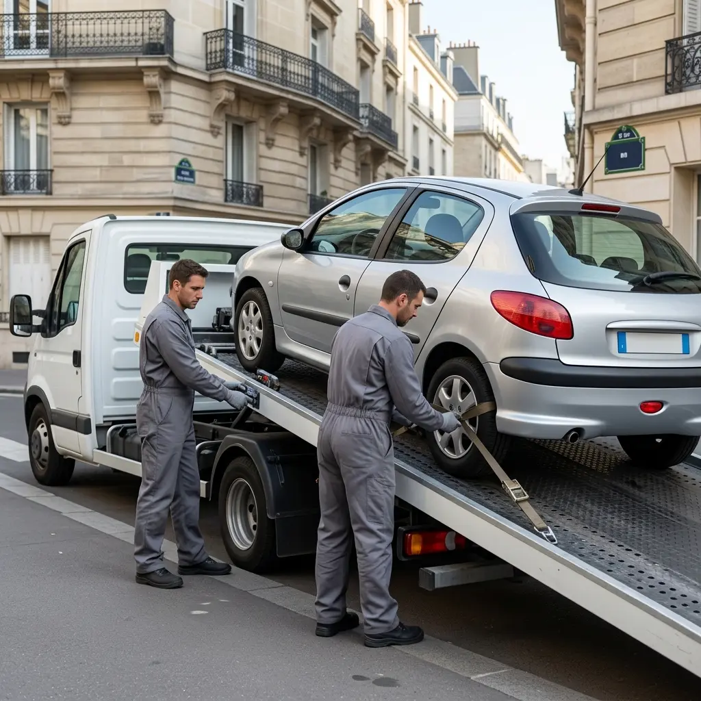 Comment réagir correctement en attendant le remorquage à Paris 20e ?