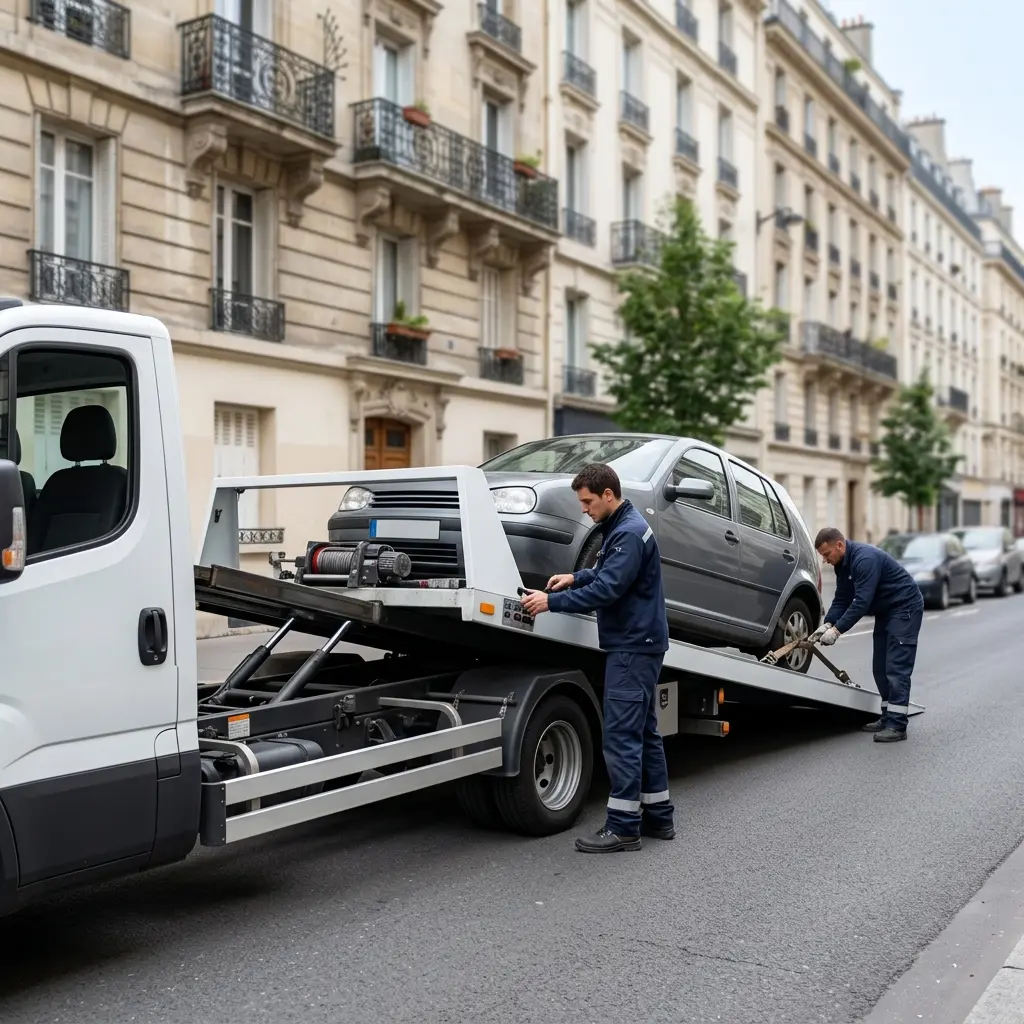 Remorquage voiture Paris 20 (75020)