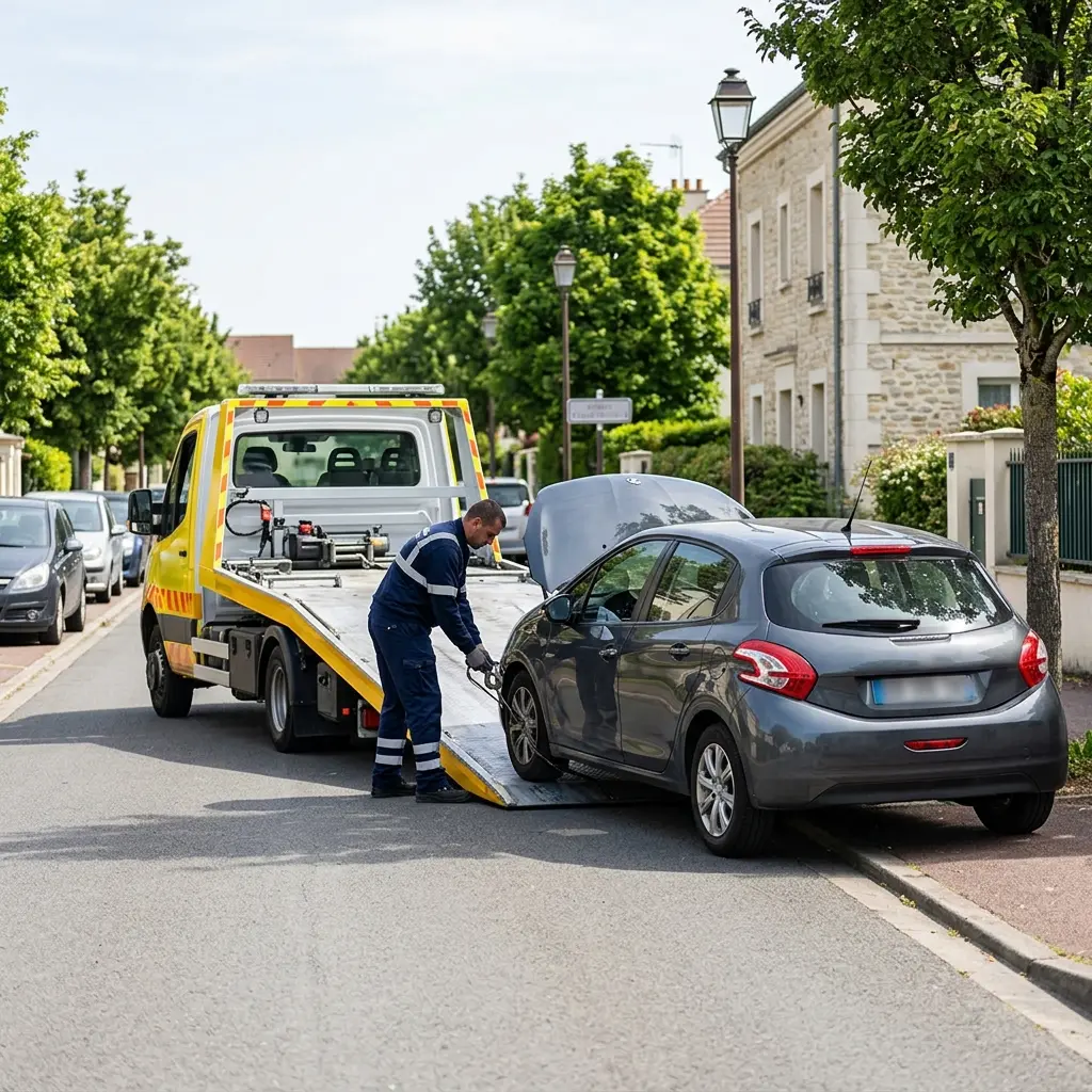 Remorquage voiture Vaux-le-Pénil (77000)