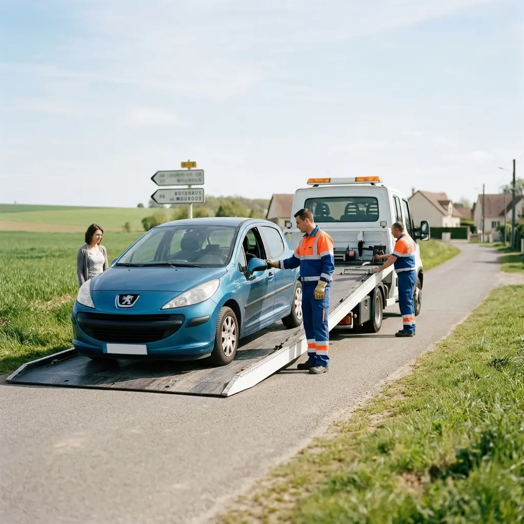Remorquage voiture Mouroux (77120)