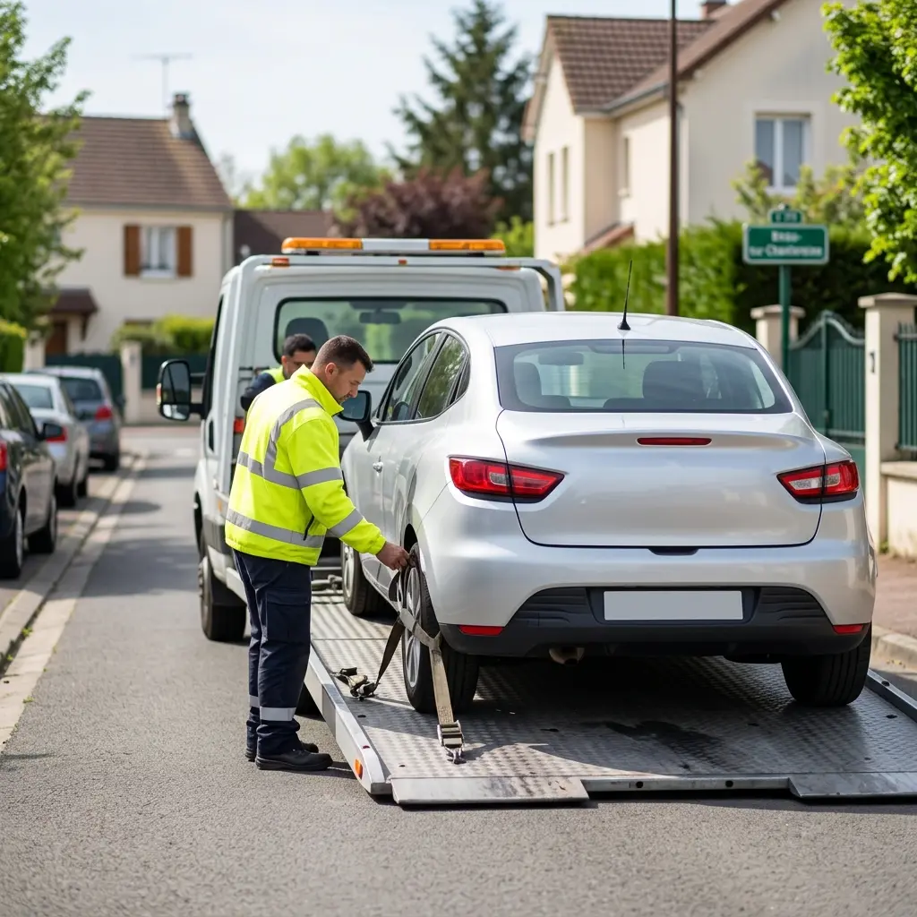 Remorquage voiture Brou-sur-Chantereine (77177)