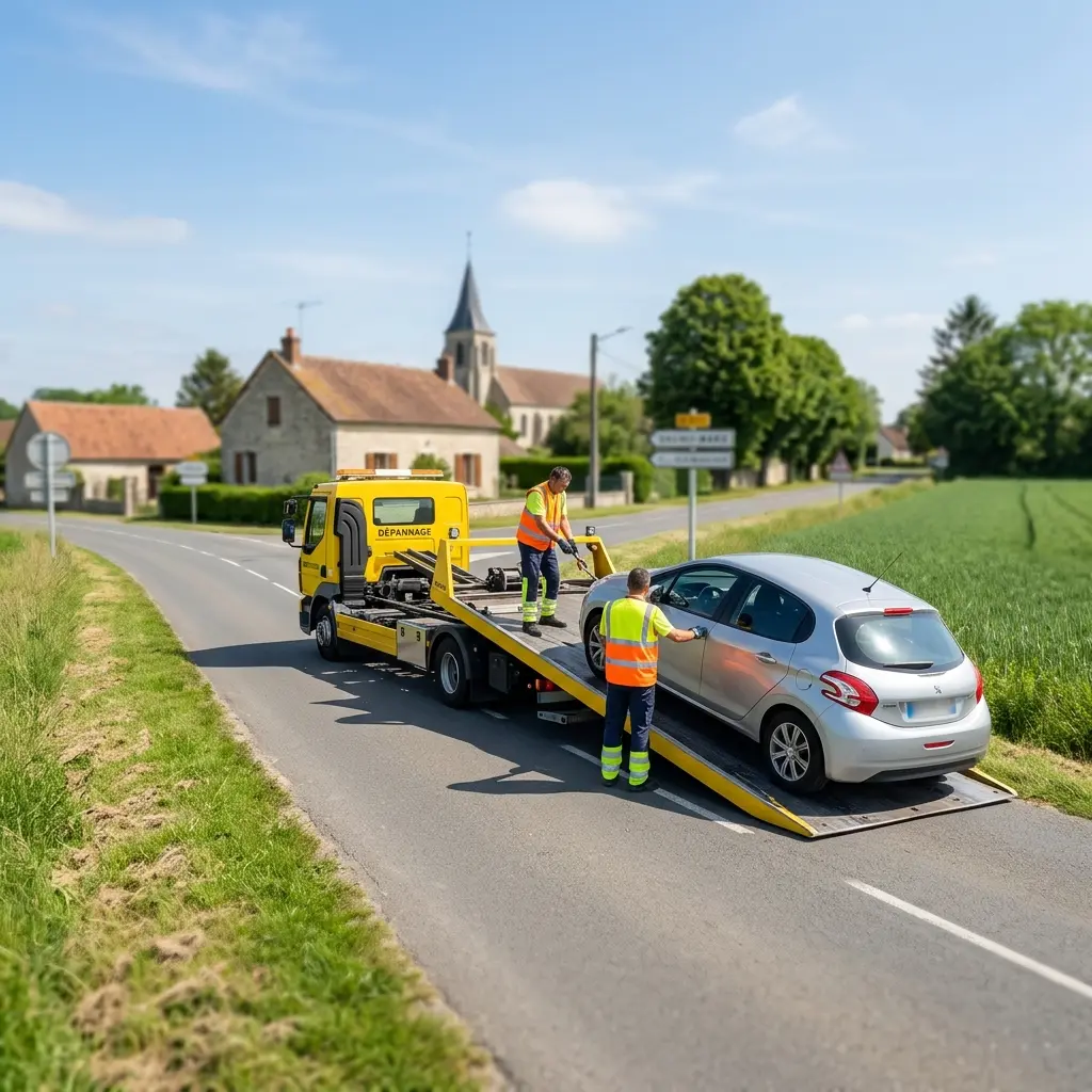 Remorquage voiture Saint-Mard (77230)