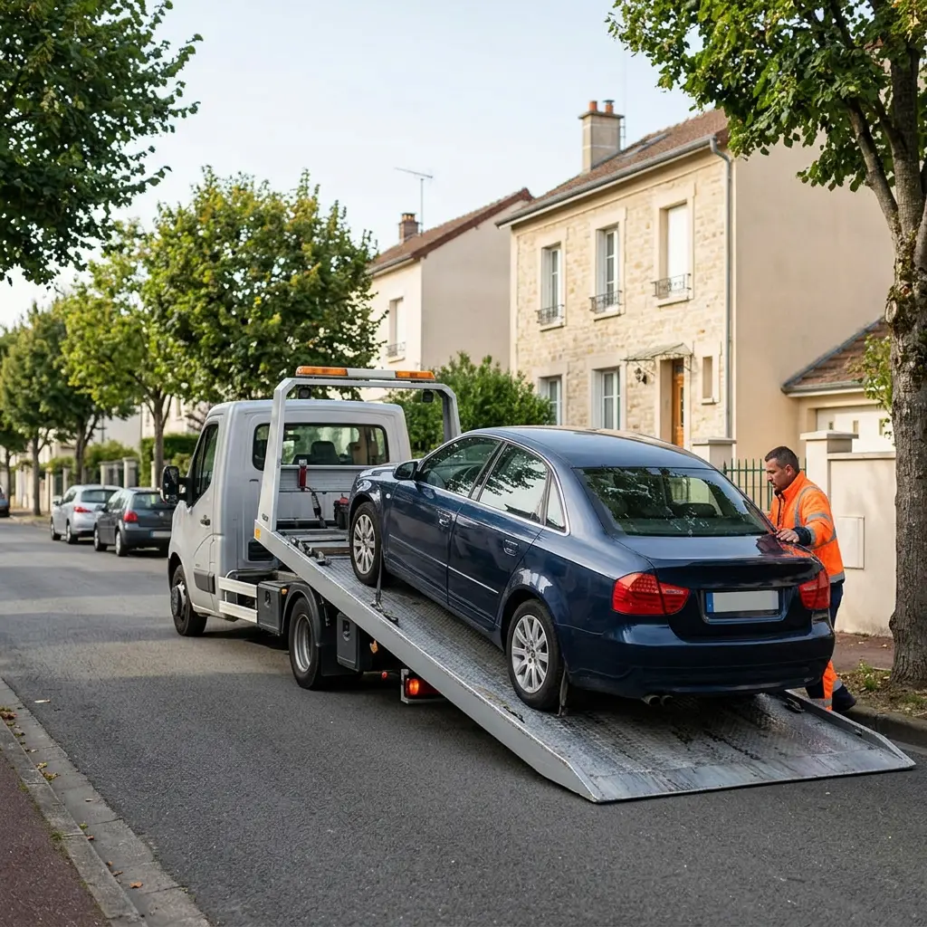 Remorquage voiture Vert-Saint-Denis (77240)