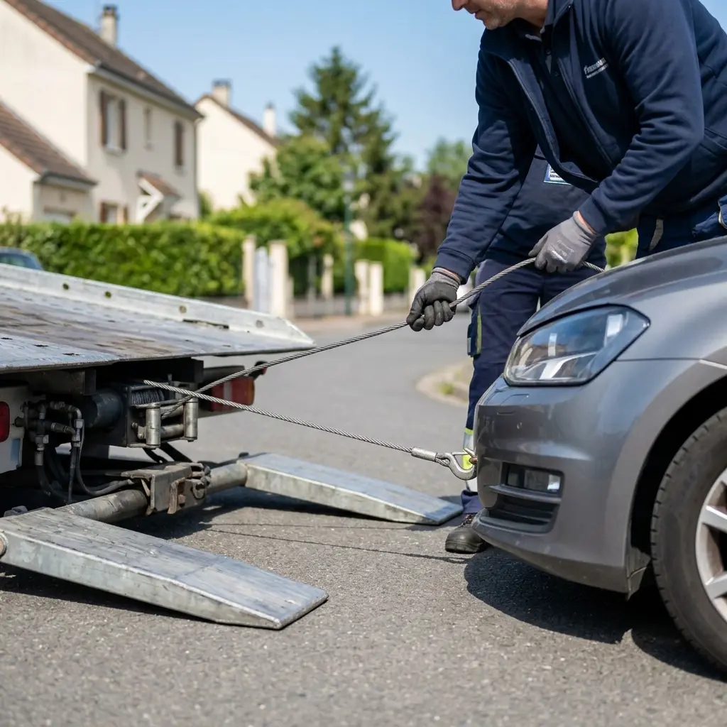 Comment se déroule le remorquage voiture à Combs-la-Ville ?