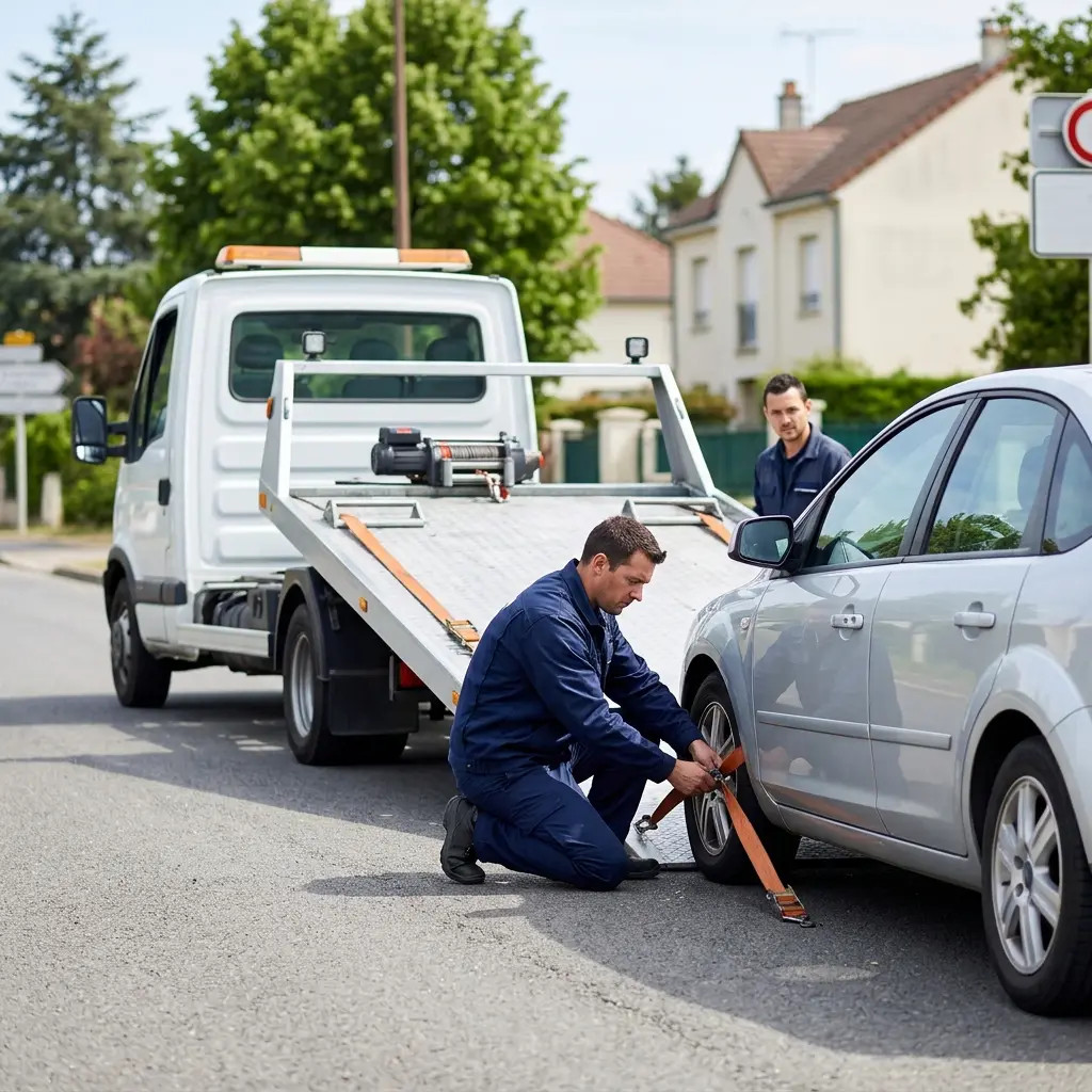 Comment réagir en attendant le remorquage à Claye-Souilly ?