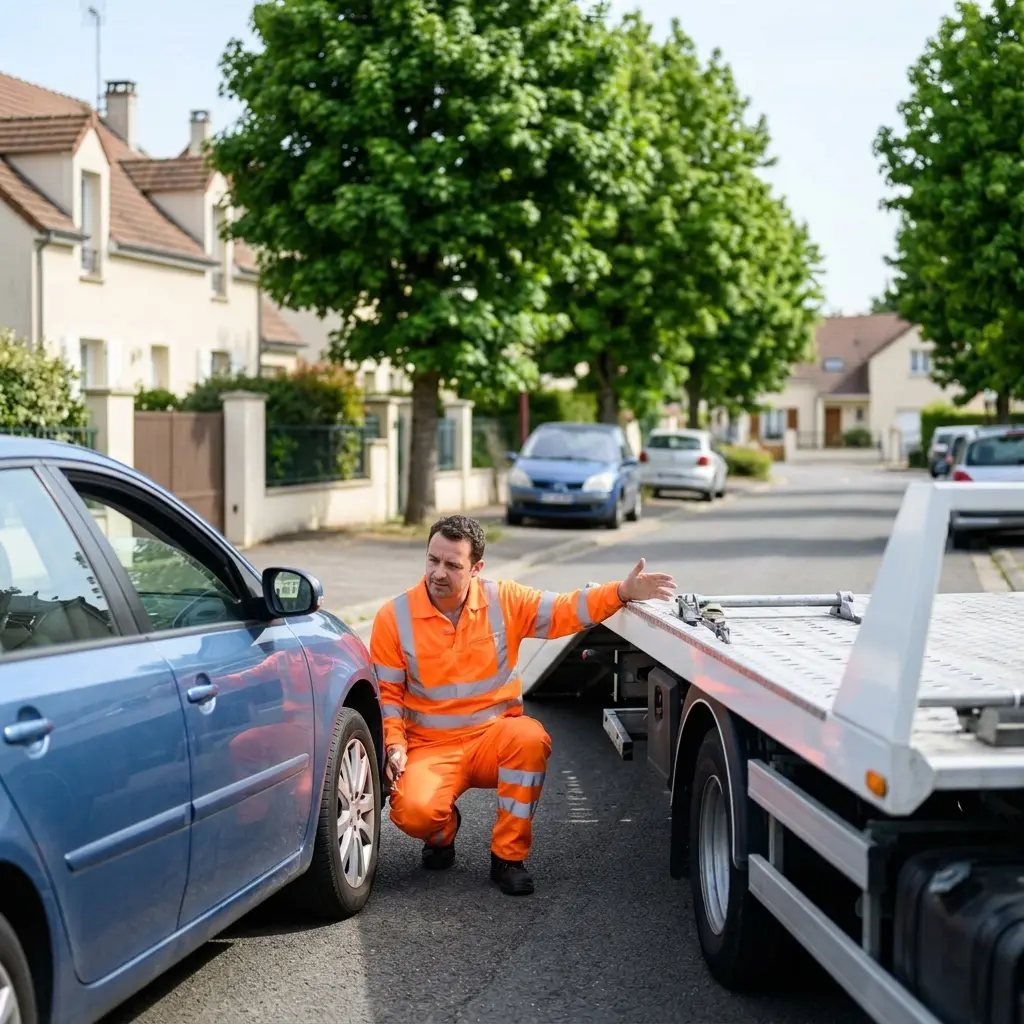 Remorquage voiture Villevaudé (77410)