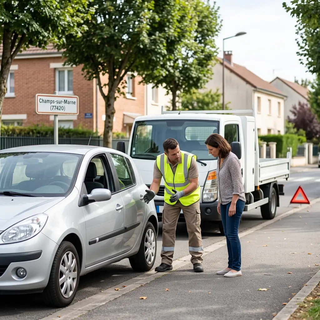 Comment se déroule l'intervention à Champs-sur-Marne ?