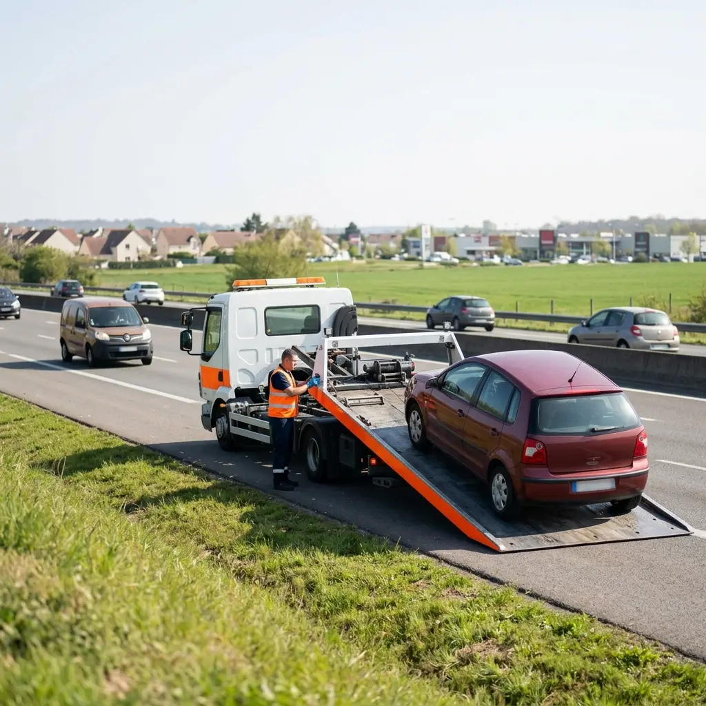 Comment se déroule le remorquage voiture à Bussy-Saint-Georges ?