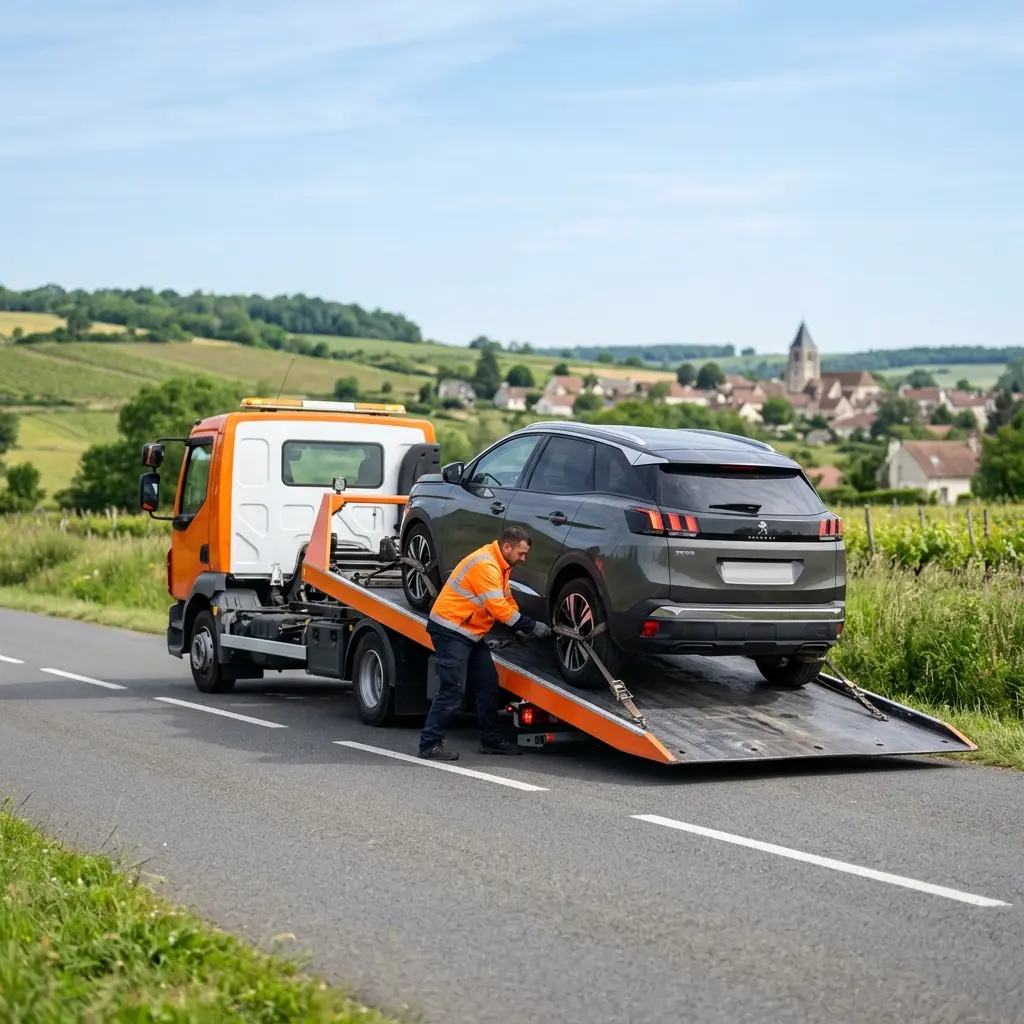 Remorquage voiture Jouarre (77640)