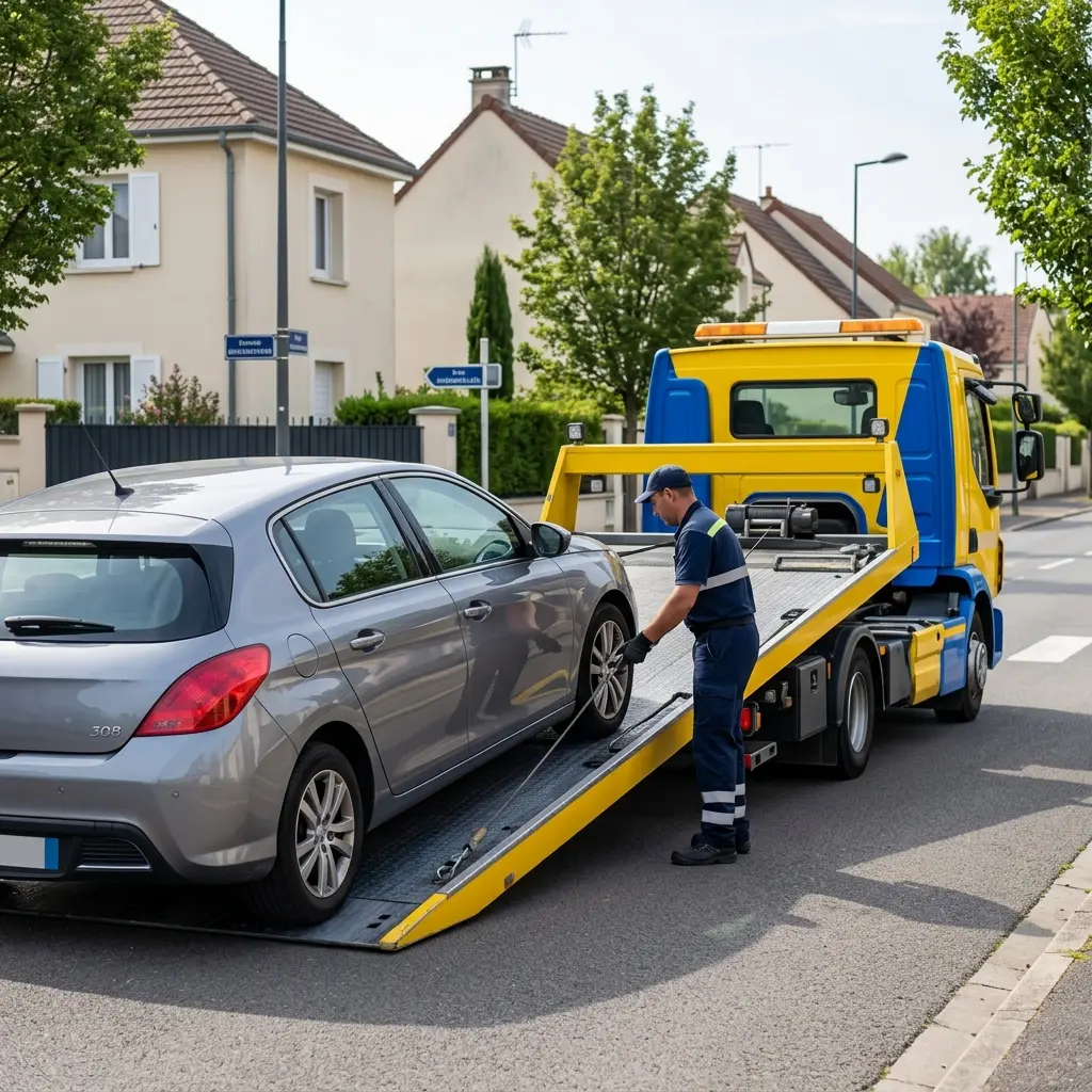 Remorquage voiture Bailly-Romainvilliers (77700)