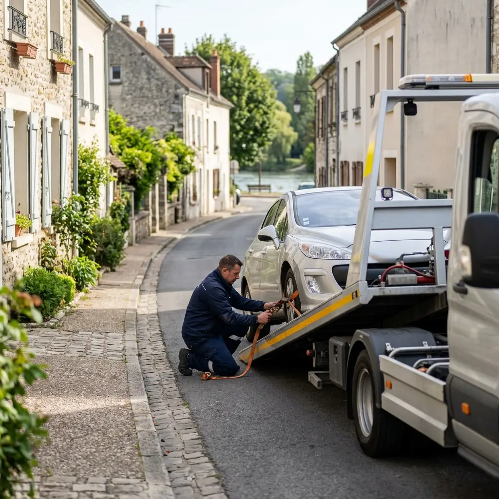 Comment se déroule l'intervention à Samois-sur-Seine ?