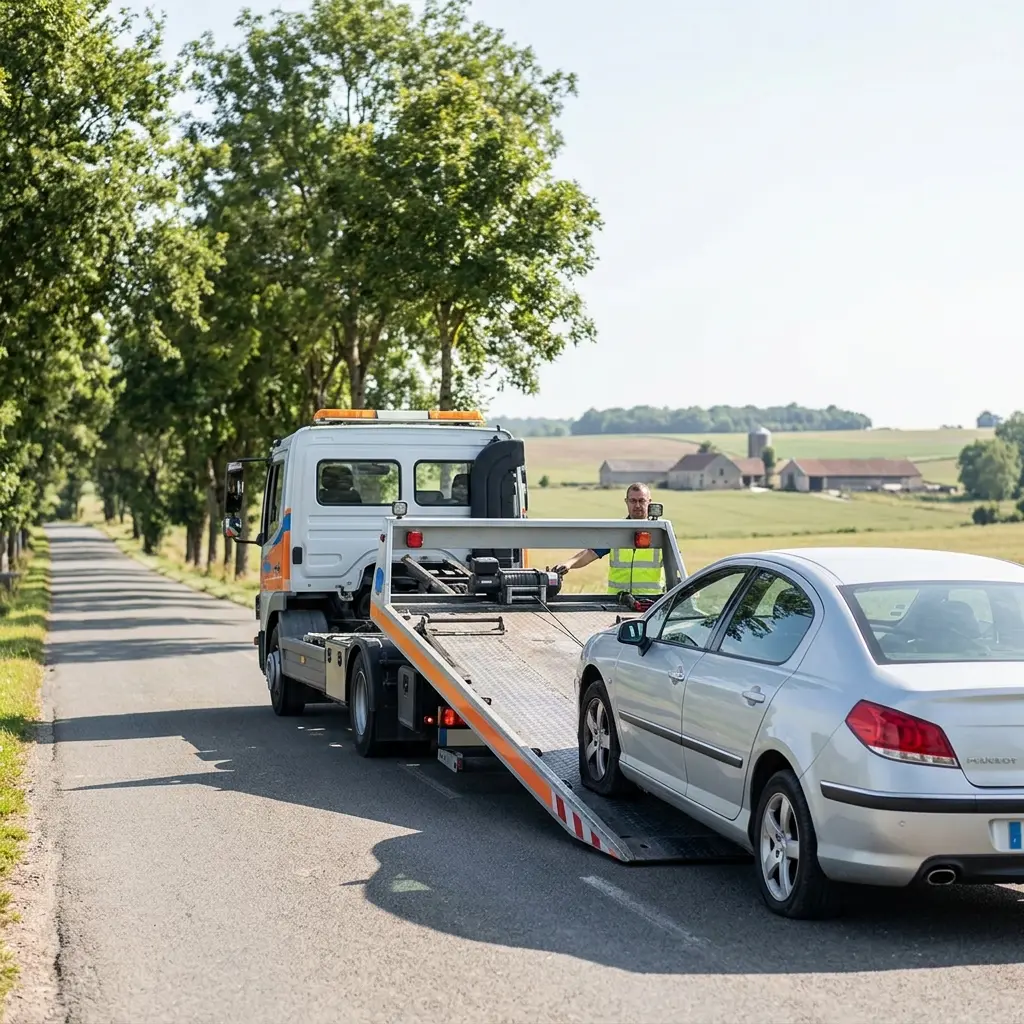 Pourquoi choisir notre service de remorquage voiture à Chailly-en-Bière