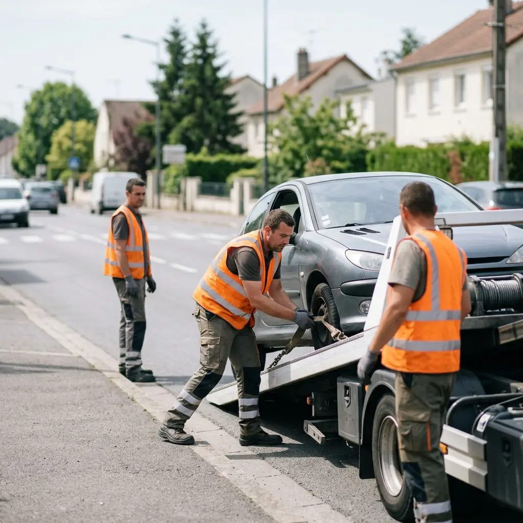 Remorquage voiture Les Mureaux (78130)