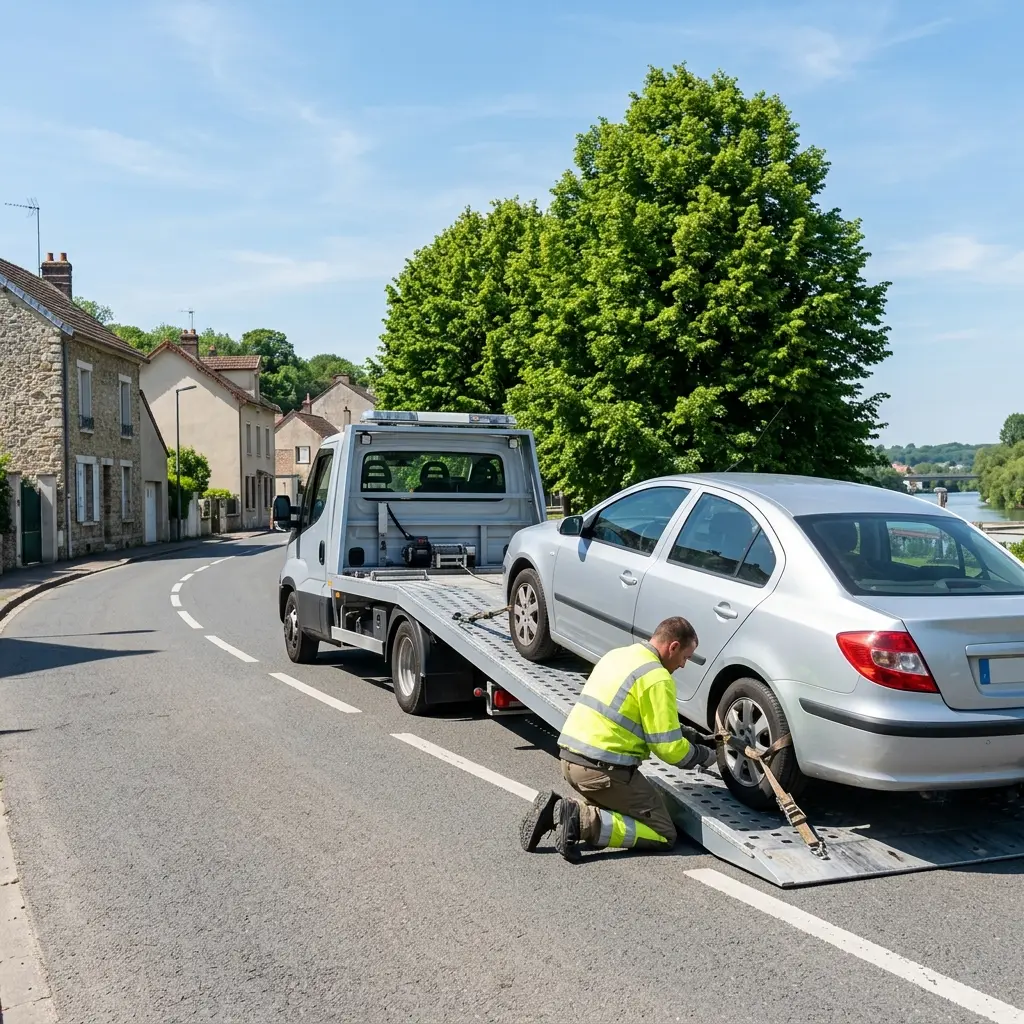 Pourquoi nous choisir pour votre remorquage voiture au Pecq