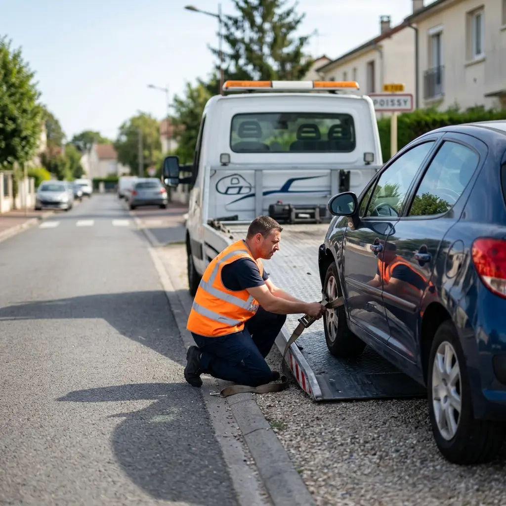 Besoin d'un remorquage immédiat à Poissy ?