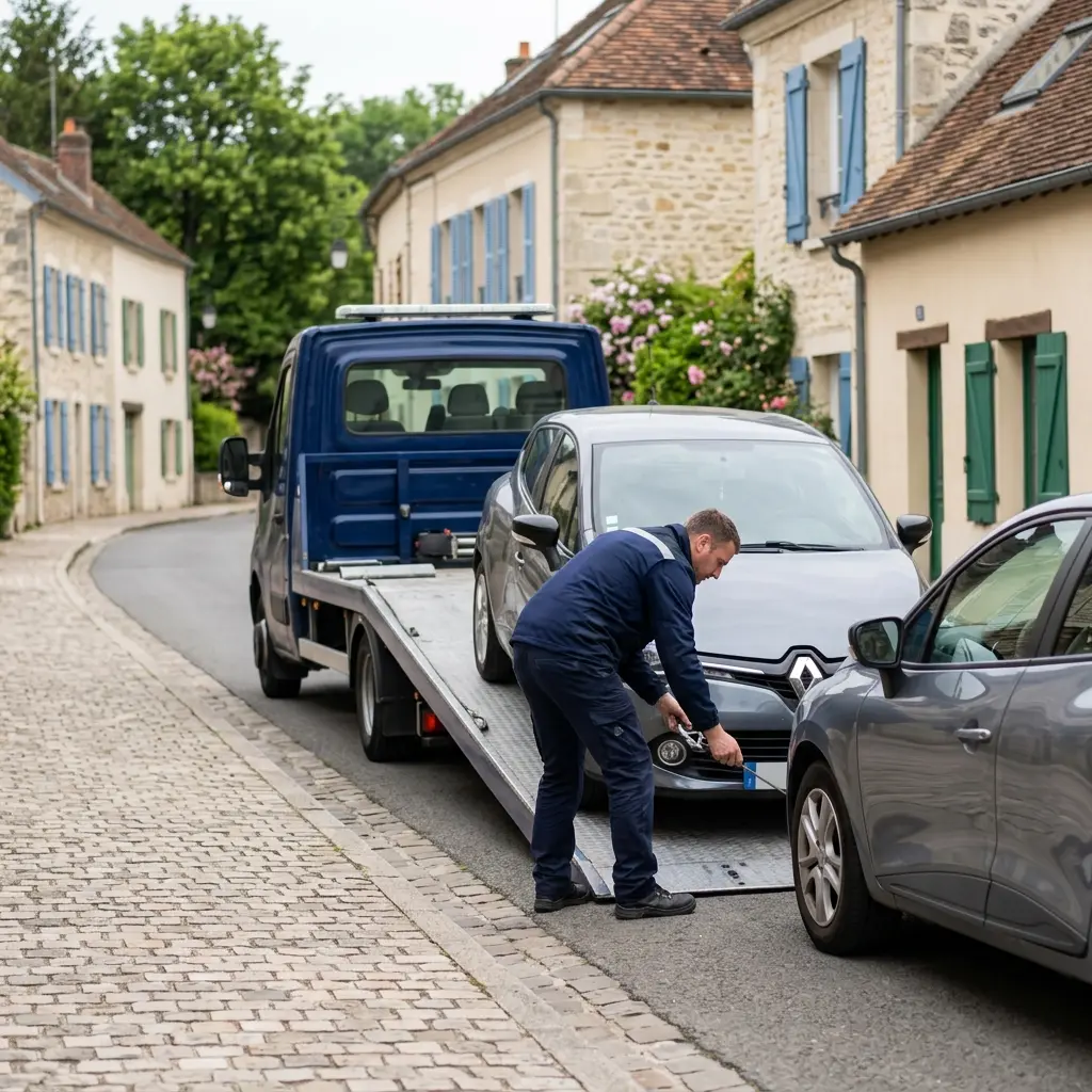 Comment se déroule le remorquage à Bougival ?