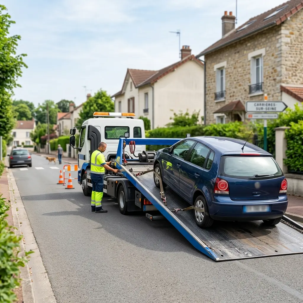 Remorquage voiture Carrières-sur-Seine (78420)