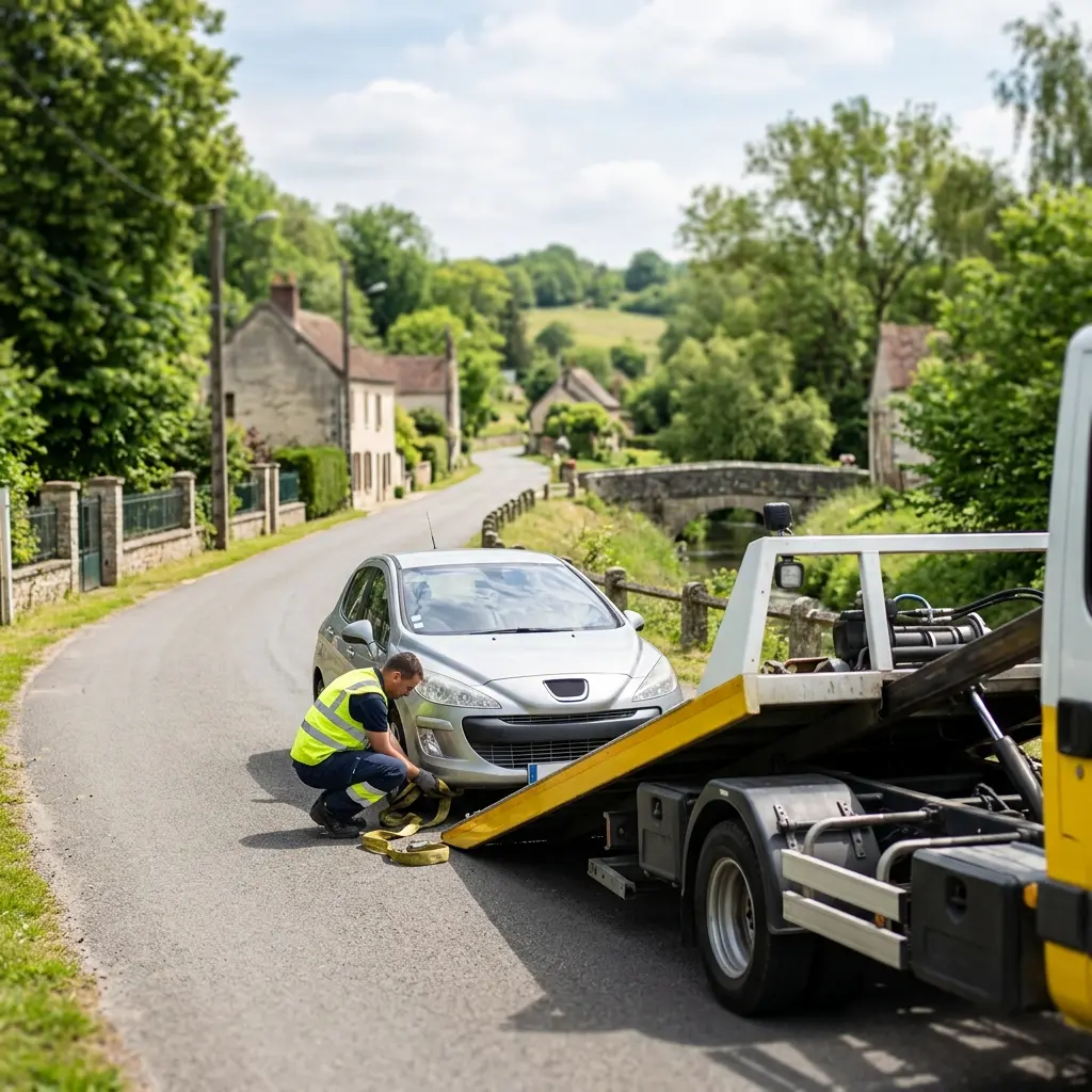 Les gestes essentiels en attendant le remorquage à Chevreuse