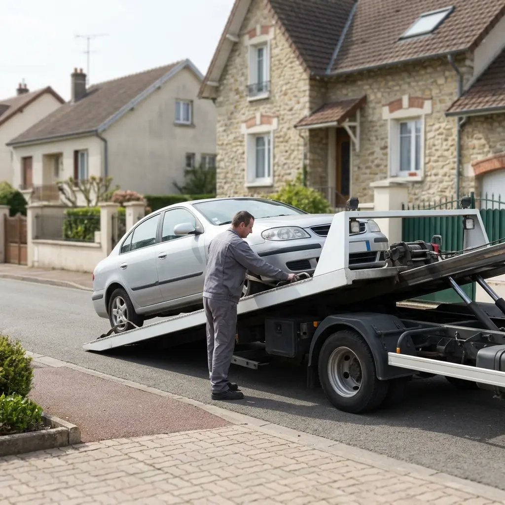 Comment se déroule le remorquage à Verneuil-sur-Seine ?