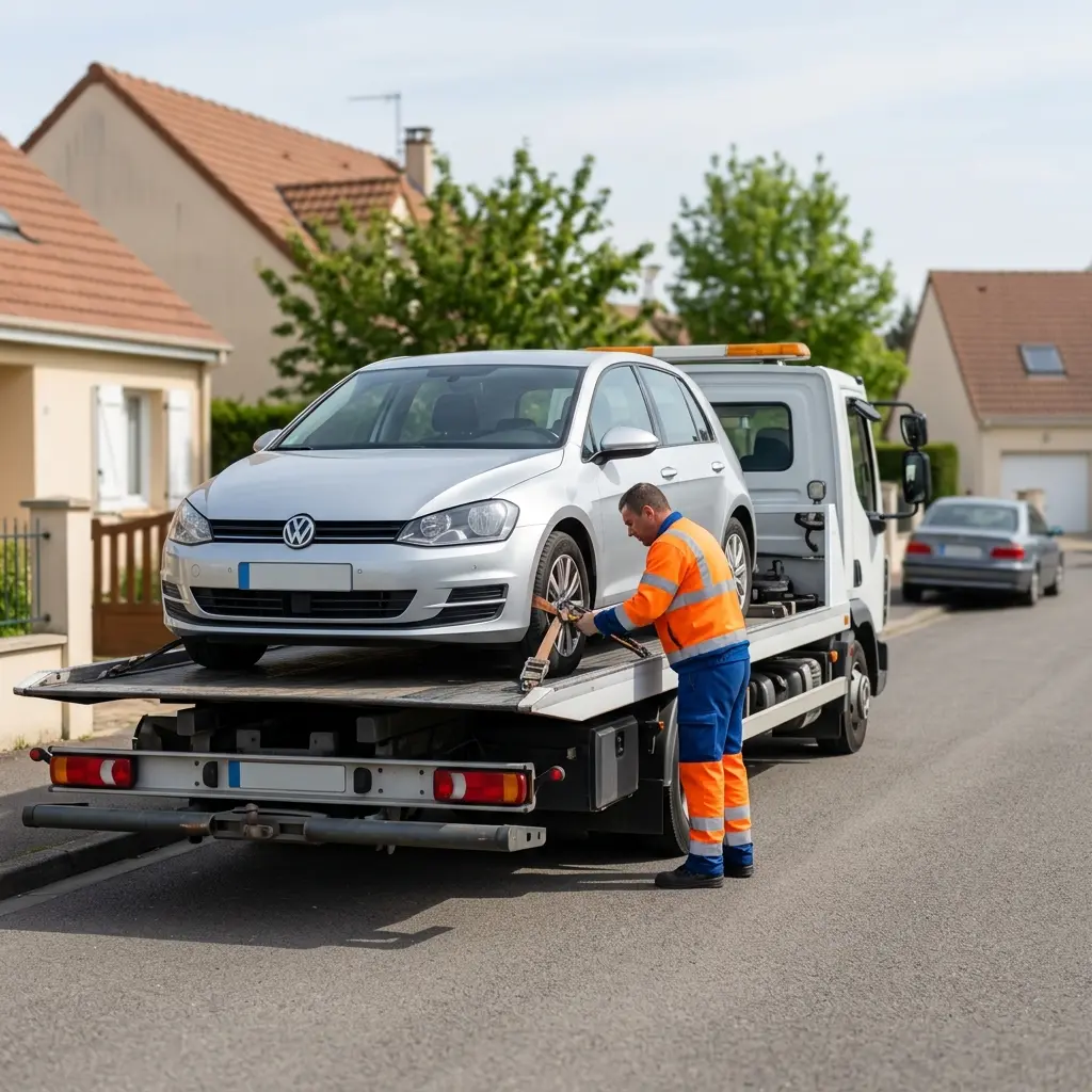 Remorquage voiture Chanteloup-les-Vignes (78570)