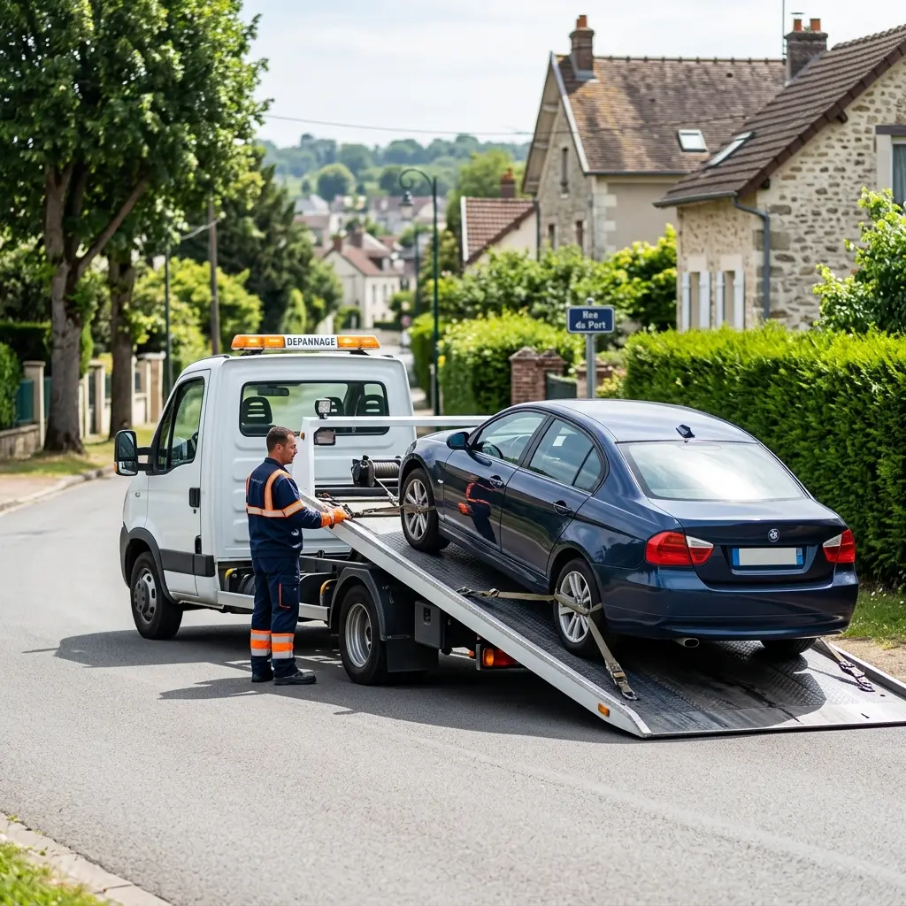 Remorquage voiture Vaux-sur-Seine (78740)