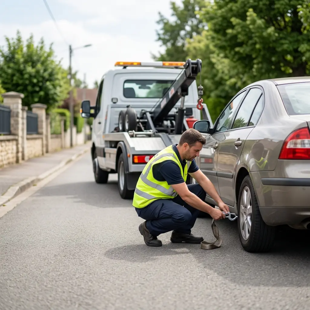Pourquoi choisir notre service de remorquage voiture à Maurecourt