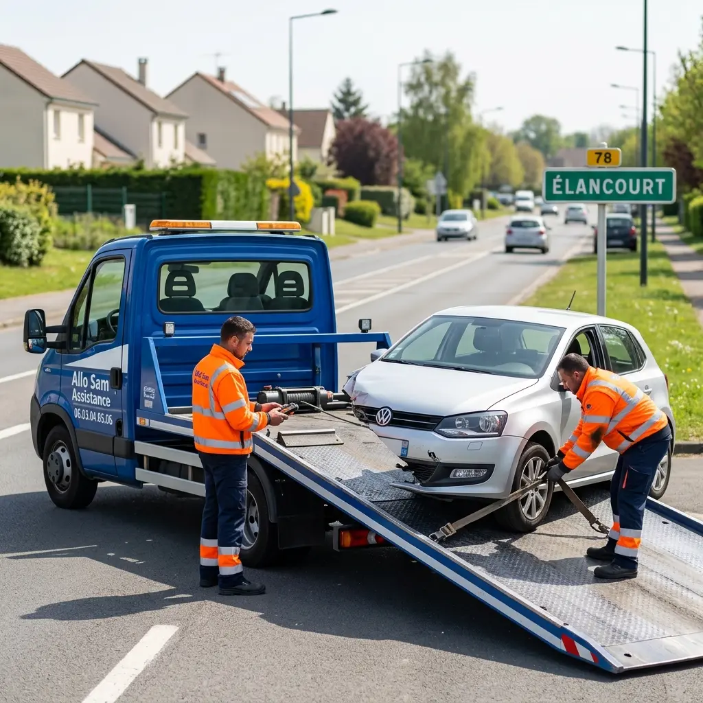 Pourquoi choisir notre service de remorquage à Élancourt ?