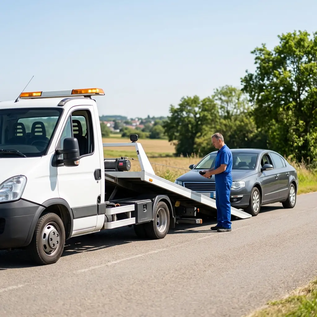 Les gestes essentiels en attendant le remorquage à Brétigny-sur-Orge