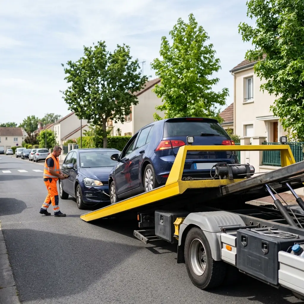 Comment se déroule le remorquage voiture à Montgeron ?